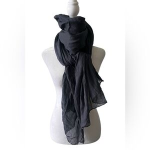 Gorgeous Dark Navy Blue Scarf